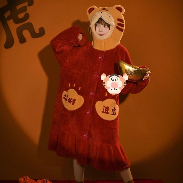 2024-2022 Winter Kawaii Sanrio Pyjamas Animaatio Kuromi Cinnamoroll My Melody Facecloth Pehmo lämmin ja mukava set S 150-157CM 22