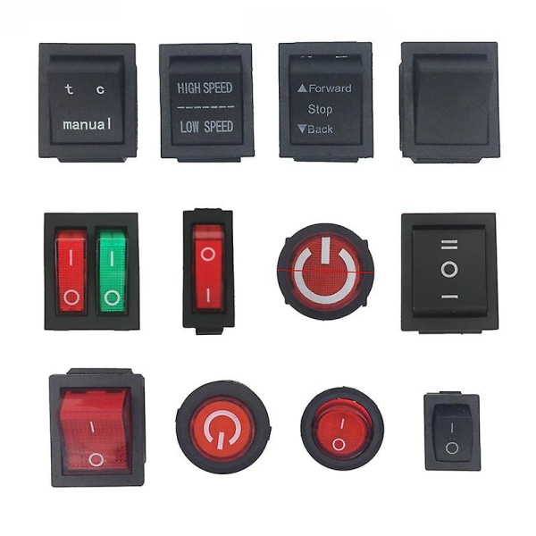 Elektriska bilar för barn elektrisk bilomkopplare leksaksbil elektrisk motorcykelomkopplare fjärrkontroll bilomkopplare motorcykeltillbehör Small switch 2pin