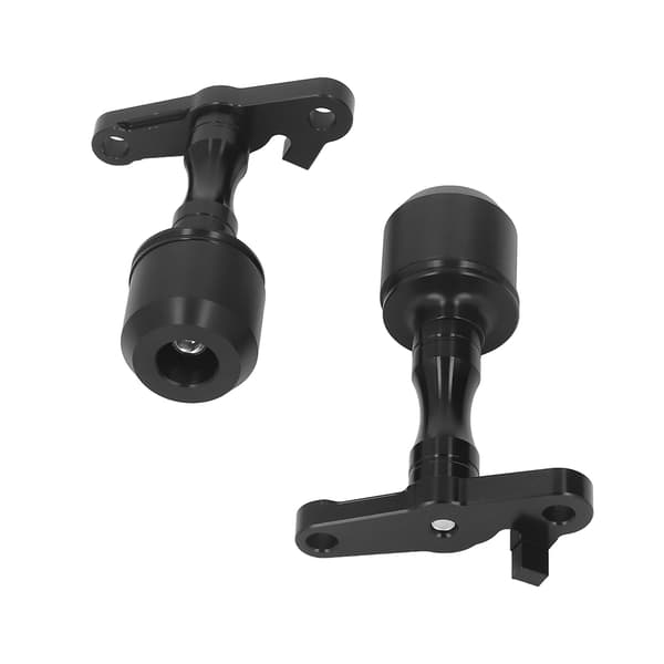 Motorcycle Frame Sliders Durable Black Elegant Design High Torque Fit XSR155 2018 2021