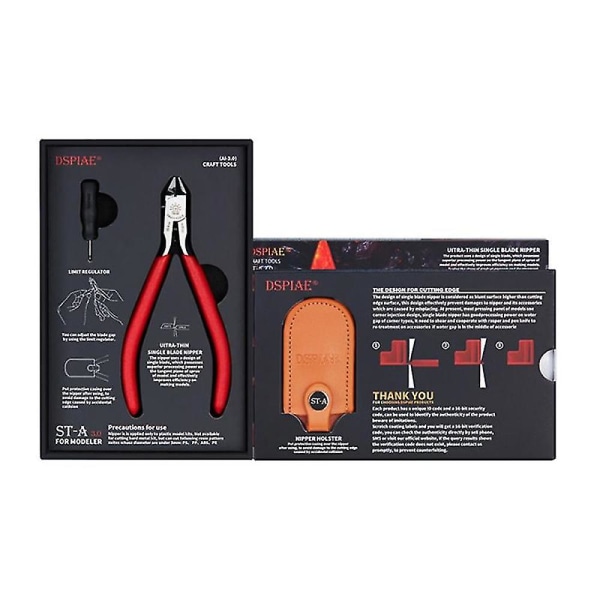 Dspiae St-a 3.0 Enkeltblad Nipper 3.0 Modellering Hobby Kutteverktøy Sett Ft
