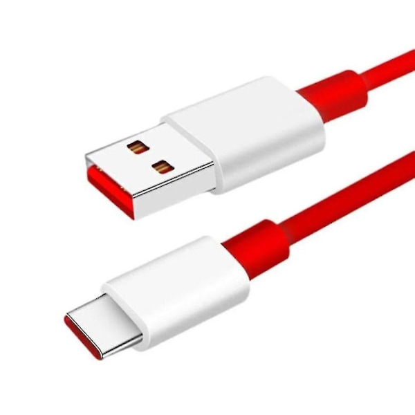 Til OnePlus 7/7pro Warp Charge Type-C Dash Kabel 5A Hurtiglader