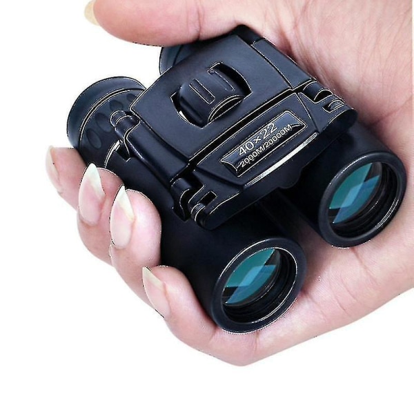 40x22 Hd Kraftfull kikare 2000m Långdistans hopfällbar miniteleskop Bak4 Fmc Optisk för jaktsport
