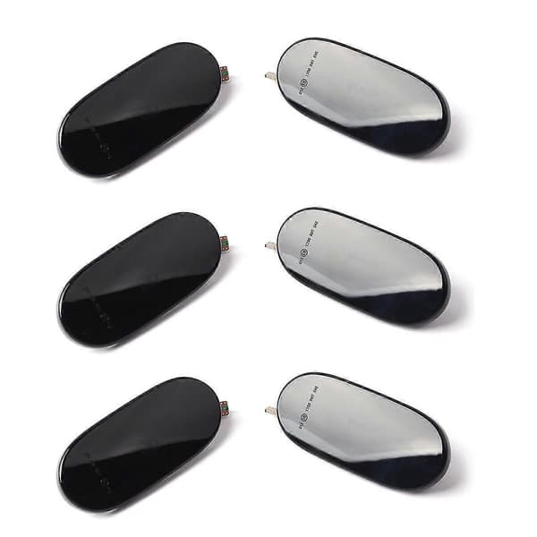 6X LED Dynamisk Side Markør Blinklys Indikator Lampe for Sprinter W906 2006-2018 2006-2016 Black