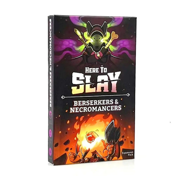 Here To Slay - Korttipeli Englanniksi Perheen Kokoontumisille, Vapaa-ajan Leikki, Lahja Extended edition
