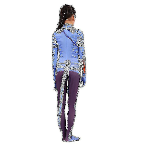 Avatar Cosplay Kostyme Halloween Fint Antrekk Female Kids XL(130-140cm)
