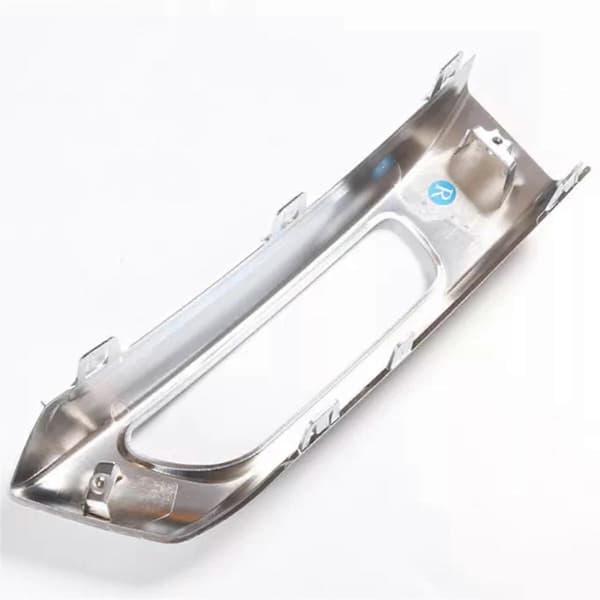 1 Par Frontfanger Tåkelys Deksel Ramme for Range Sport L494 2014-2017 LR045049 LR045048 silver
