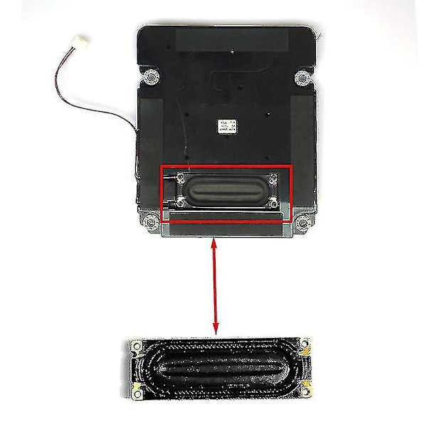 Uusi yhteensopiva Samsung TV -kaiutin Ua46c5000pr Ua32c4000p Bn96-12941c Bn96-13406b 8 ohmia 10 W 100 % testattu 3PCS