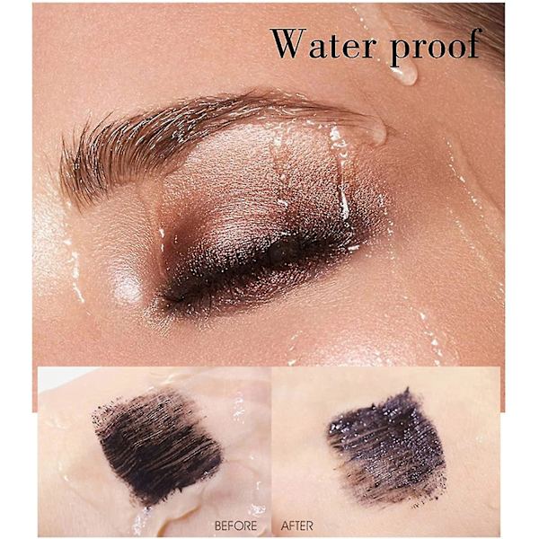 4d Silk Fiber Vedenkestävä Ripsiväri Pitkä Paksu Ripsiväri Värikäs Ripsiväri Paksuntava Pidentävä Meikkiin Black