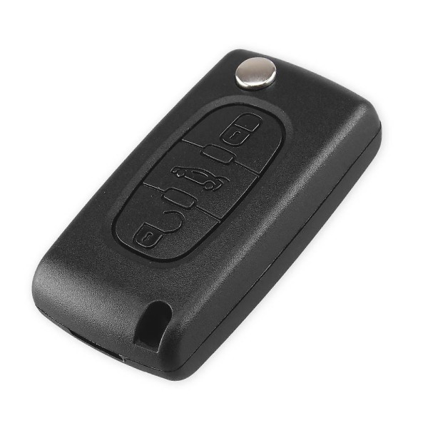 Erstatningsnøkkelskall Flip for Fiat Scudo Ulysse Passform Lancia Phedra Hu83/va2 Blad Ce0523 Ce0536 2/3/4 Knapper Fob Etui 4 Buttons VA2 CE0523