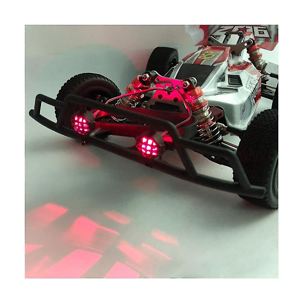Puskuri LED-valolla 144001 144010 124007 124017 124019 RC-autolle S Rat S