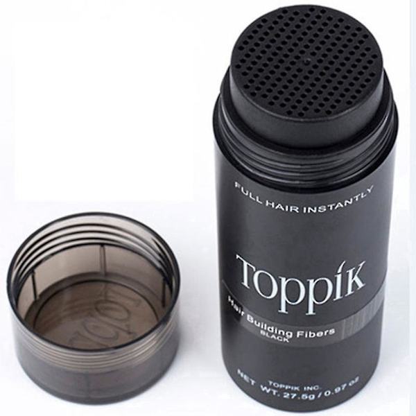27,5g Instant Tykning Hårfjernelse Byggefibre Applikator Styling Pulver Bosaid White