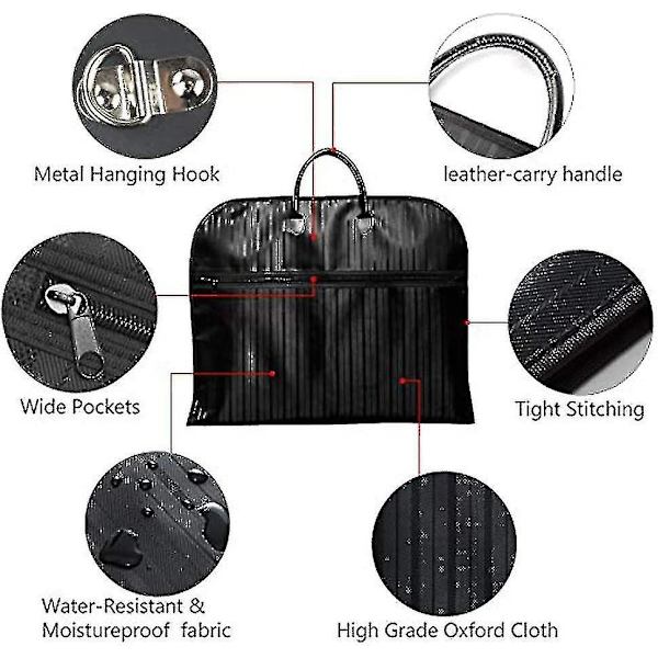 Suit Tote Bag Foldbar Rejsetaske