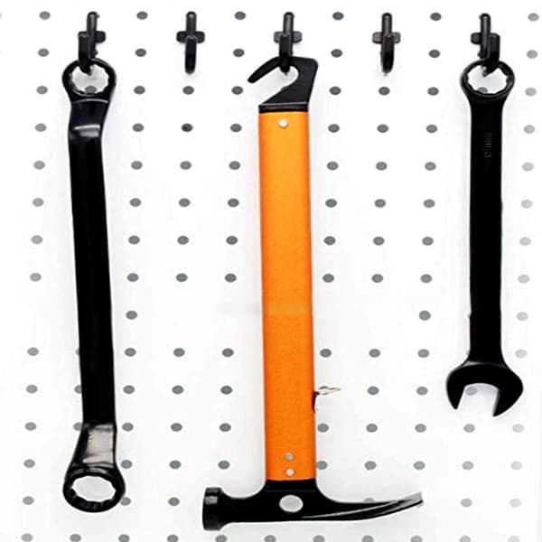 50 stk./100 stk. plastik sorte hulplade kroge sæt passer til 1/4\" hulplade huller 50pcs