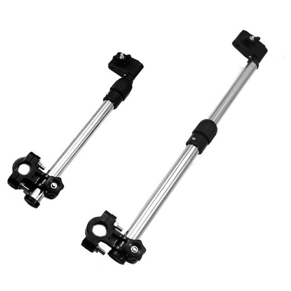 Naievear Parasolforbindelse Teleskopisk Foldbar Metal Justerbar Parasolholder Til Rollator A