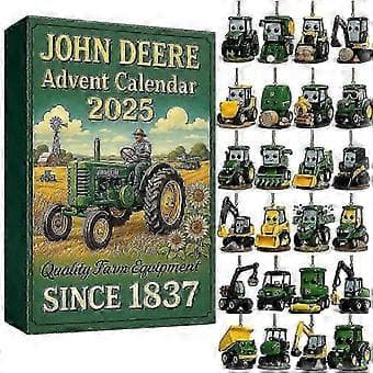 24-dagers dobbel julenedtellingskalender