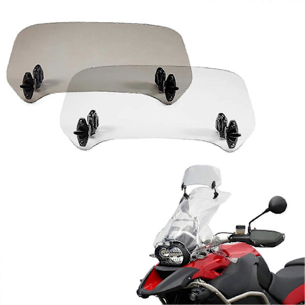 Cb500x Cb500f Cbf190x Windshield Extension Clamp Mount PC Motorcycle Adjustable Windscreen for Honda Transparent