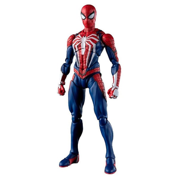 Spiderman Actionfigur Superhjälte Leksak Spel Samlarmodell Dock Dekoration till Skrivbord och Bil