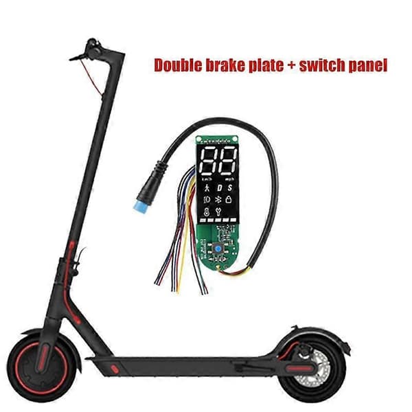 Elektrisk scooter tilbehør Hovedkort LED Display Dashboard til 1S Elektrisk Scooter Dele As shown