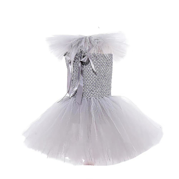 Klovni Lasten Tyttöjen Halloween Cosplay-Puolueen Puvut Mesh Prinsessamekko Setti Kit 2-3 Years