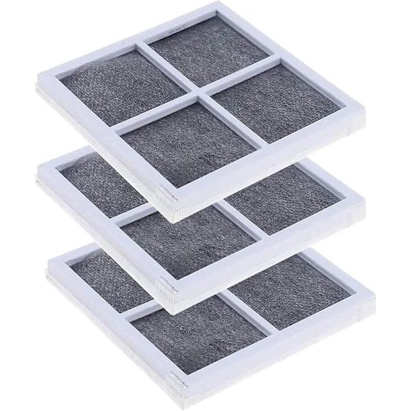 Ilmansuodatin LG Pure N Fresh -jääkaapille, 3 kpl varaosaa tuoreen ilman suodattimelle, LG Lt120F -ilmanraikastajalle/raikastajalle, Lfx31925