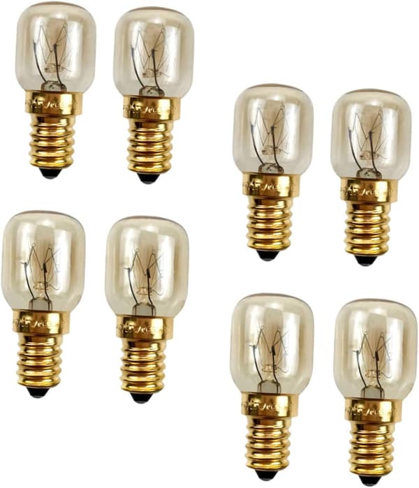 15W Mikroaaltouunin valo Jääkaapin lamppu LED E14 -kanta E14 -kanta Uunin valo
