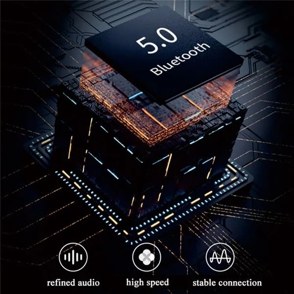 Smarte briller Bluetooth-kompatible TWS-hovedtelefoner KY02S - Guld 168