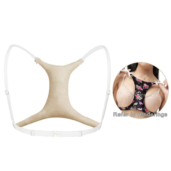 Bryst anti-rynke pute alder cleavage pad Bryst tilbehør Hudfarge Fz51-2