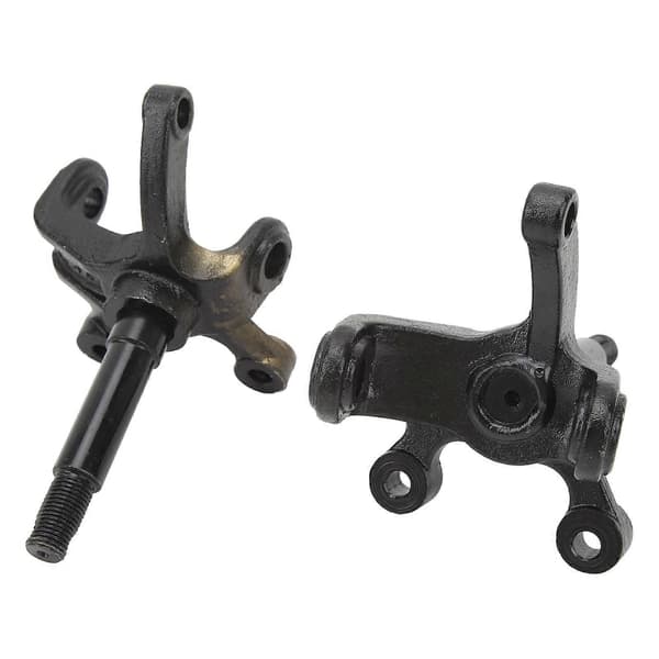 1 Pair Steering Knuckle Left Right Wheel Spindle for 200cc ATV Quad Bike Black