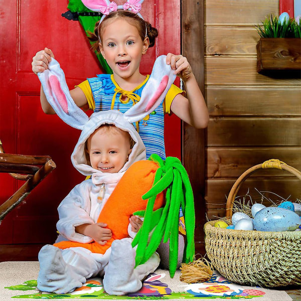 Hyvää pääsiäistä - Ovimatto, liukastumaton, tahran- ja haalistumiskestävä, kotiin, sisä- ja ulkokäyttöön, toimistoon, juhliin Style 5