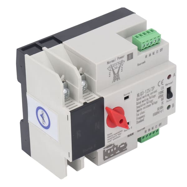 2P Dual Power Automatic Transfer Switch Generator Transfer Switch AC110V 50Hz 60Hz 63A