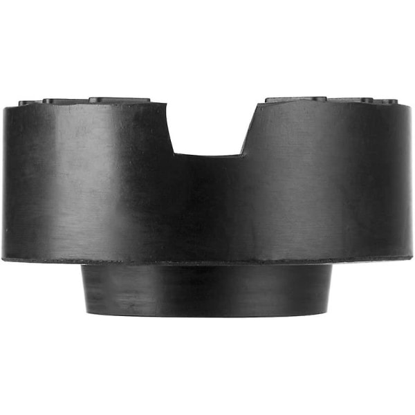 Universal Sportet Gummi Jack Pad Rammebeskytter 65mm/2.56 Tommer Diameter Svart 1stk