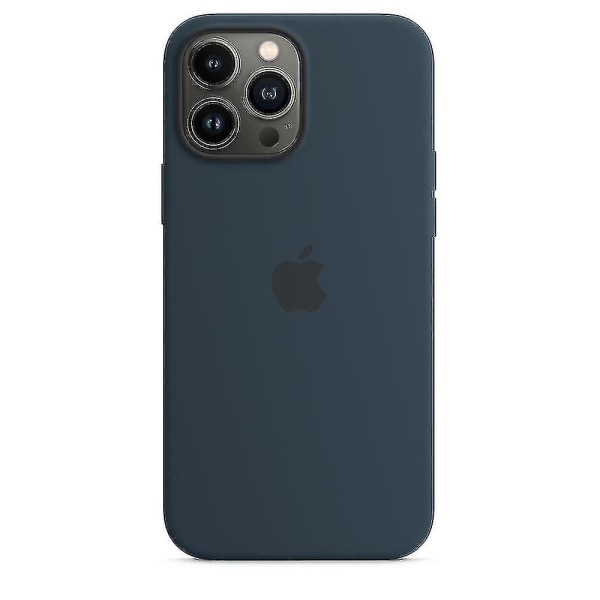 Silikonfodral för iPhone 13 Pro Max Abyss Blue with MagSafe