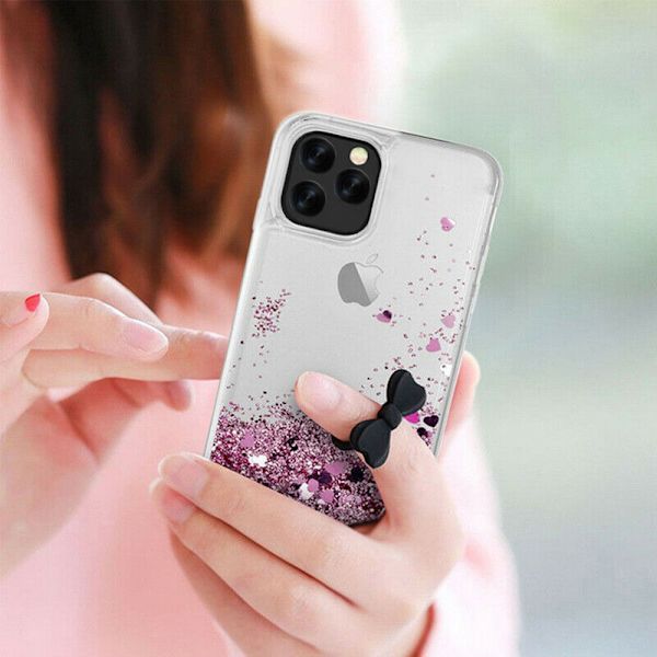 iPhone 11 - Liquid Glitter 3D Bling -kotelo
