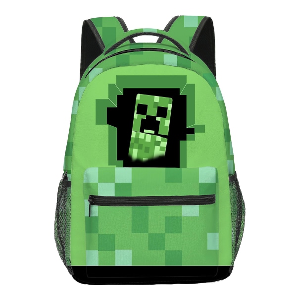 Minecraft ala- ja yläkoulun oppilaiden koululaukut Lasten reput Reput peruskoulun oppilaille 1