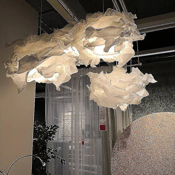 1 stk Kunst DIY Skylampe Skærm Blomst Lys Skærm Loft Lamper Skærm Dekoration