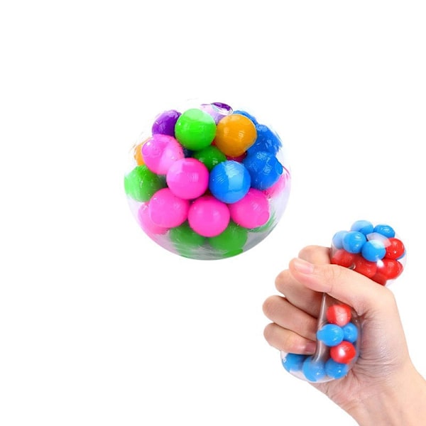 Avlastning leksak mjuk gummi långsam studs återhämtning ventil avlastning boll avlastning leksak