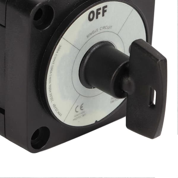 RV Battery Switch Good Conductivity Corrosion Resistant IP66 Waterproof Battery On Off Switch
