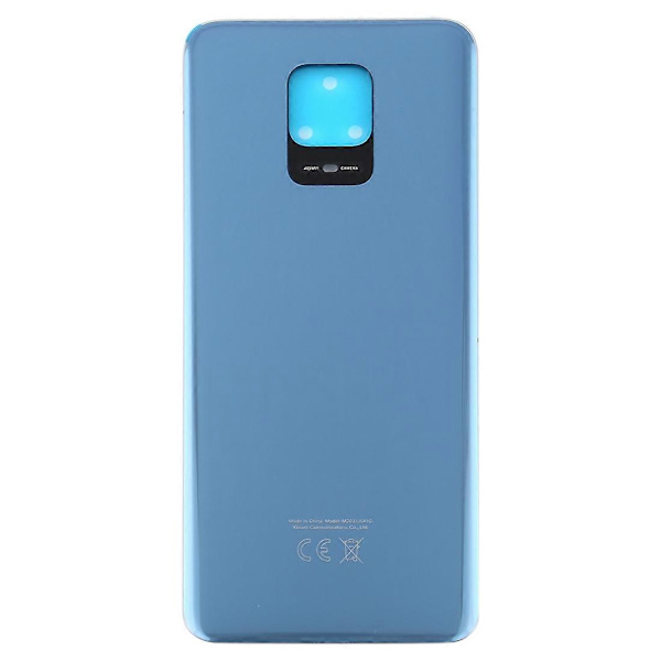 KOMPATIBEL Batteri Bakstycke för Xiaomi Redmi Note 9S / Redmi Note 9 Pro / Redmi Note 9 Pro Max / Note 10 Lite Black