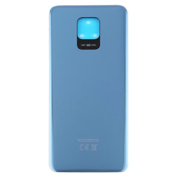 YHTEENSOPIVA Akun takakansi Xiaomi Redmi Note 9S / Redmi Note 9 Pro Max / Note 10 Lite -puhelimelle Black