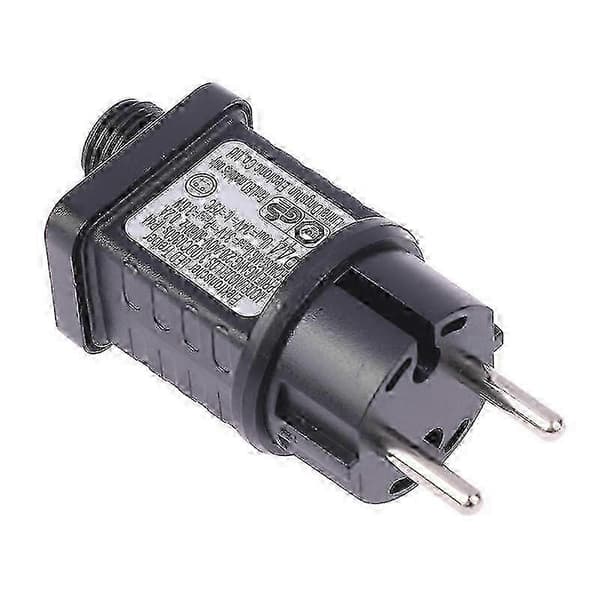 Vanntett IP44 LED Timer Strømadapter med Transformator og 3.6W 31V Lysforsyning black