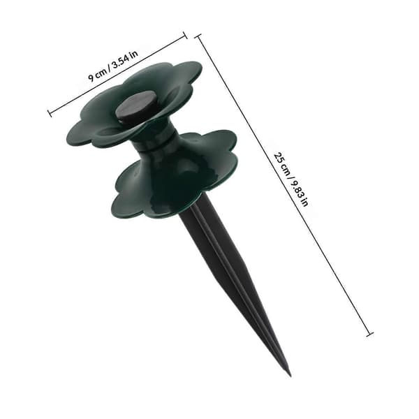 Green Garden Hose Reel for Irrigation Direction Control, 3-Pack