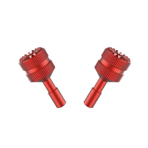 2kpl Vaihtonuppiohjain Alumiiniseos Rihlattu Liukumaton Ohjainsauva Dji Mini 3 Pro/ji gold