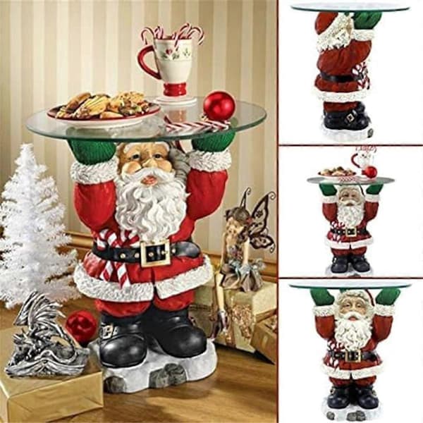 Jul Tomte Snackbricka Ställ Roliga Juldekorationer