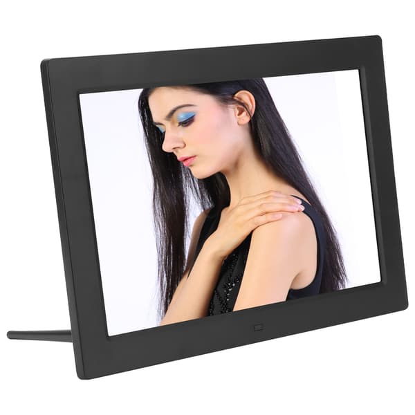 12-inch HD Digital Photo Frame 1280x800 Resolution Support MP3/MP4/Slideshow 100V-240V US Plug