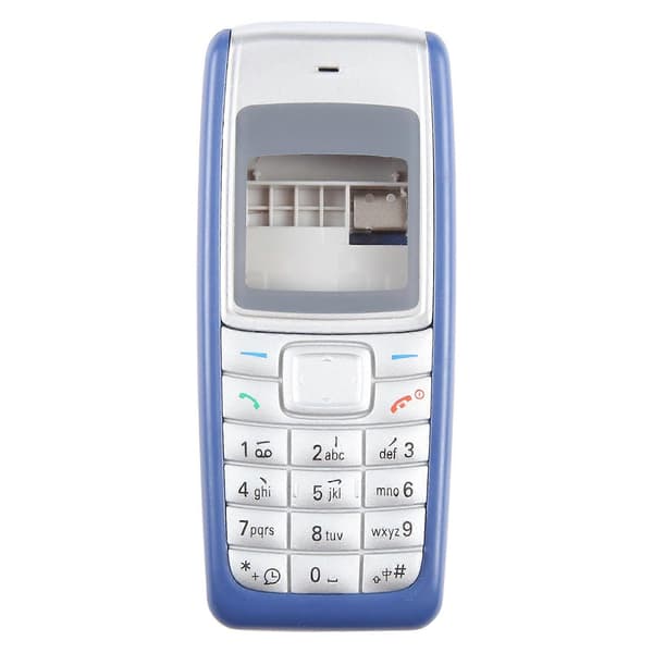 Komplet husdæksel til Nokia Nokia 1110 / 1112 Blue