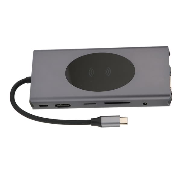 13-i-1 USB C Dockingstation Multifunktionel Hub Adapter