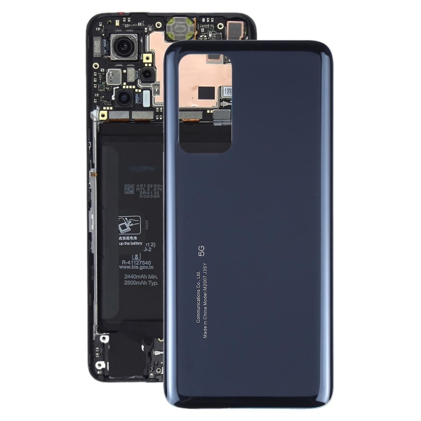 Glas Bakre Skydd för Xiaomi Redmi K30s/mi 10t/mi 10t Pro Black