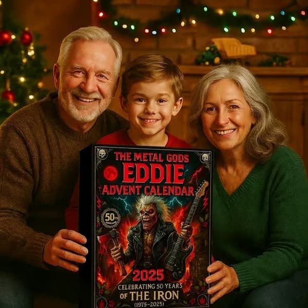 Eddie adventskalender – 24-dagers Iron Maiden-figur i blind box for rockemusikkfans