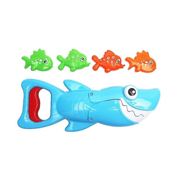 Babybadelegetøj, Hungry Shark Legetøj med små fisk, Shark Water Game, Shark Shark Legetøj