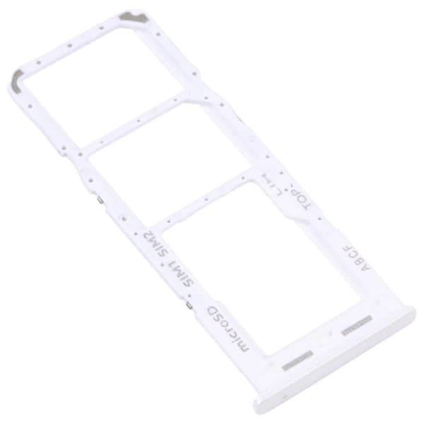 For Samsung Galaxy A23 5G SM-A236B KOMPATIBEL SIM-kortskuff + Micro SD-kortskuff White